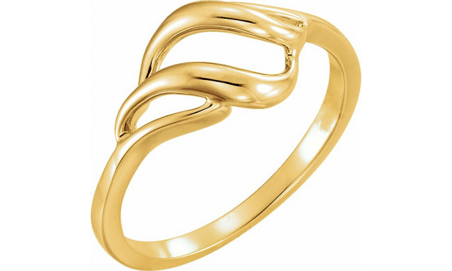 10K Yellow Metal Ring - 52146428P