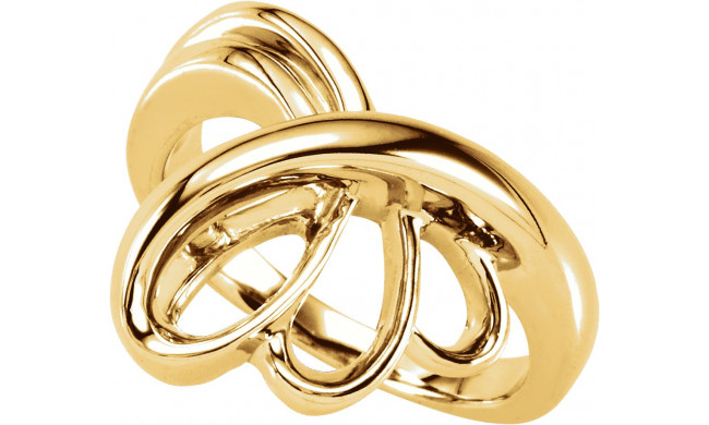 14K Yellow Metal Fashion Ring - 5920145063P