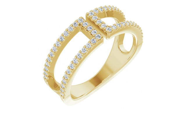 14K Yellow 1/3 CTW Diamond Ring - 65215060000P