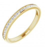 14K Yellow 1/5 CTW Diamond Anniversary Band - 123015601P