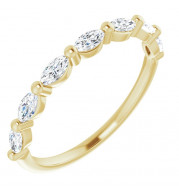 14K Yellow 1/2 CTW Diamond Anniversary Band - 1236026010P