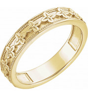 14K Yellow Stackable Ring - 51700102P