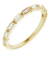 14K Yellow 1/5 CTW Diamond Anniversary Band - 123020605P