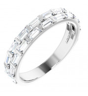 Platinum 3/4 CTW Diamond Anniversary Band - 123955603P