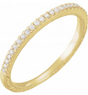 14K Yellow 1/6 CTW Diamond Anniversary Band - 653135602P