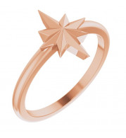 14K Rose Starburst Ring - 51945103P