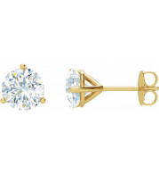 14K Yellow 1 CTW Diamond Stud Earrings - 6623360127P