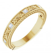 14K Yellow 1/6 CTW Diamond Anniversary Band - 123662601P