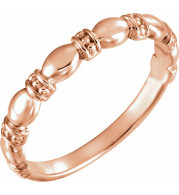 14K Rose Stackable Ring - 51571103P
