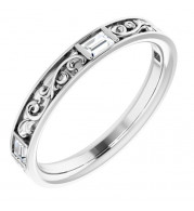 14K White 1/4 CTW Diamond Anniversary Band - 123683600P