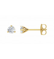 14K Yellow 1/5 CTW Diamond Stud Earrings - 6623360130P