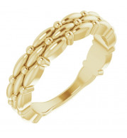 14K Yellow Stackable Ring - 51669102P