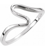 14K White Metal Fashion Ring - 530511242P