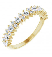 14K Yellow 3/4 CTW Diamond Anniversary Band - 123706601P