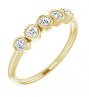 14K Yellow 1/3 CTW Diamond Ring - 122852606P