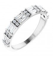 14K White 1/2 CTW Diamond Anniversary Band - 123531600P