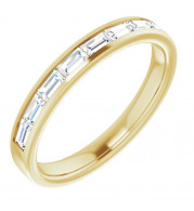 14K Yellow 1/2 CTW Diamond Channel-Set Anniversary Band - 1228466001P