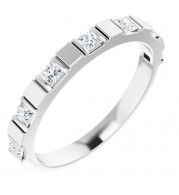 14K White 1/3 CTW Diamond Anniversary Band - 123490600P