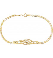 14K Yellow 1/8 CTW Diamond 7 1/2 Bracelet - 60944209560P