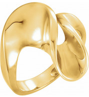 14K Yellow Freeform Ring - 543324241P