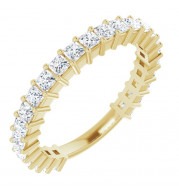 14K Yellow 1 1/4 CTW Diamond Anniversary Band - 1236556025P