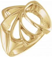 14K Yellow Freeform Ring - 552037271P