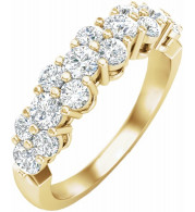 14K Yellow 1 CTW Diamond Anniversary Band - 653561600P