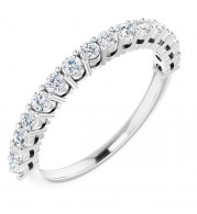 14K White 1/2CTW Diamond Anniversary Band - 12297860002P