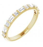 14K Yellow 1/2 CTW Diamond Anniversary Band - 123585601P