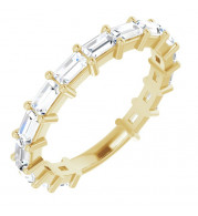 14K Yellow 1 1/2 CTW Diamond Anniversary Band - 1236556041P