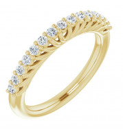 14K Yellow 1/3 CTW Diamond Anniversary Band - 12261460009P