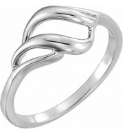 14K White Metal Ring - 52146427P