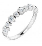 14K White 1/3 CTW Diamond Ring - 122856600P