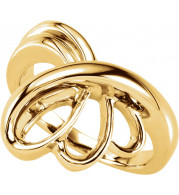 14K Yellow Metal Fashion Ring - 5920145063P