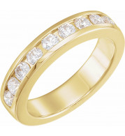 14K Yellow 1 CTW Diamond Anniversary Band - 60212207459P