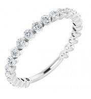 Platinum 3/4 CTW Diamond Anniversary Band - 123013604P