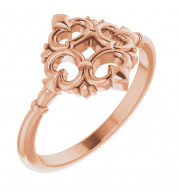 14K Rose Vintage-Inspired Ring - 52011103P