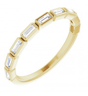 14K Yellow 1/4 CTW Diamond Anniversary Band - 123020601P