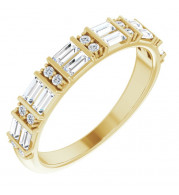 14K Yellow 1/2 CTW Diamond Anniversary Band - 123531601P