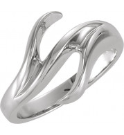 14K White Freeform Remount Ring - 4893A23041P