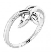 14K White Freeform Ring - 51988101P