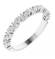 Platinum 1/2 CTW Diamond Anniversary Band - 123900603P
