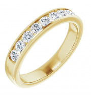 14K Yellow 9/10 CTW Diamond Band - 12313360010P
