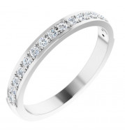 14K White 1/4 CTW Diamond Anniversary Band - 122974600P