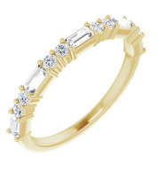 14K Yellow 5/8 CTW Diamond Anniversary Band - 123092618P