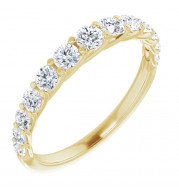 14K Yellow 3/4 CTW Diamond Anniversary Band - 123897601P
