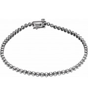 14K White 1 CTW Diamond Line Bracelet - 65211860001P