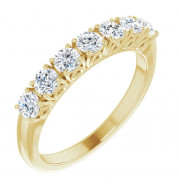 14K Yellow 3/4 CTW Diamond Anniversary Band - 12286060008P