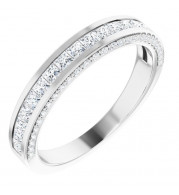 Platinum 3/4 CTW Diamond Anniversary Band - 123940603P