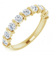14K Yellow 3/4 CTW Diamond Anniversary Band - 1236006030P
